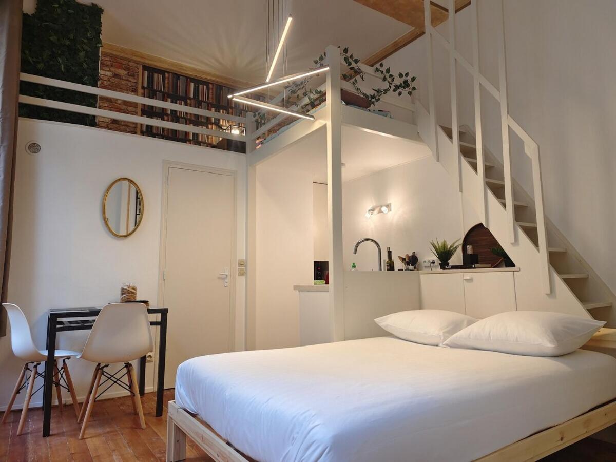 Studio Lumineux Et Fleuri Idealement Situe Apartman Caen Kültér fotó